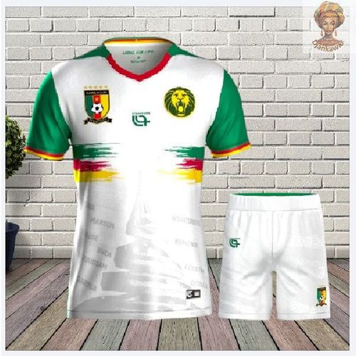 Ensemble Maillot + Short Football Cameroun Enfant