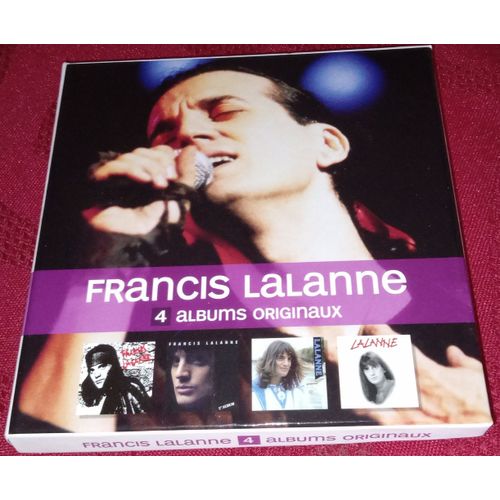 Francis Lalanne Coffret 4 Cd Albums Originaux