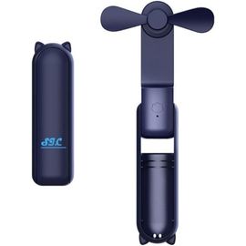 Mini ventilateur portable, ventilateur portable, ventilateur à batterie, ventilateur de bureau silencieux petit, ventilateurs portables de bureau, Powerbank ventilateur rechargeable porte type C