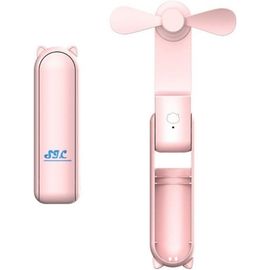 Mini ventilateur portable, ventilateur portable, ventilateur à batterie, ventilateur de bureau silencieux petit, ventilateurs portables de bureau, Powerbank ventilateur rechargeable porte type C