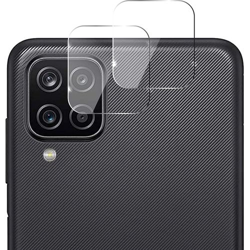 Sskal-Caméra Arrière Protection Pour Samsung Galaxy A12/A42 5g [2 Pièces] Protecteur En Verre Trempé D'objectif De Caméra