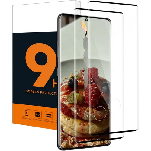 Verre Trempé Pour Samsung Galaxy S21 Ultra 5g, 3d Plein Écran Vitre Protection, Haute Sensibilité Tactile, Dureté 9h, Haute Définition Samsung S21 Ultra Protection Écran-2 Pièces