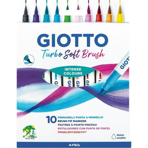 Turbo Soft Brush - Etui De 10 Feutres[Z2137]