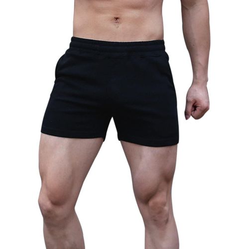 Slep-Hommes Gym La Musculation Faire Des Exercices Men Short Coton