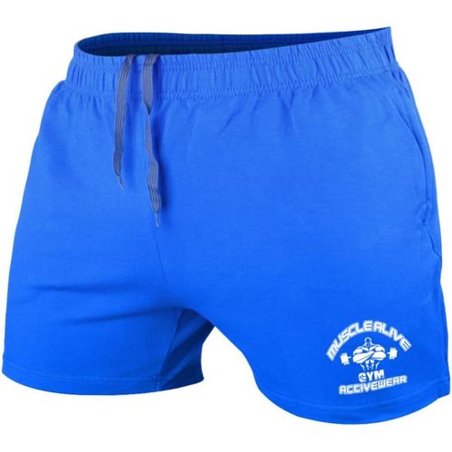 Slep-Hommes La Musculation Gym Faire Des Exercices Short Terry Coton