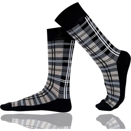 Kalanka-Chaussettes Tartan Cheville Homme - 41-46