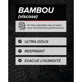 Chaussures Kalankaschaussette Tennis Sport 85% Bambou Mi Haute Skate Old School Anti Ampoule 39s42 43