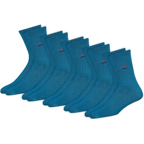 Chaussettes Sport Hautes Homme Femme-Lot De 5 Paires Socquettes Classiques Unisex Crew Coton Coussin Confort.[S30]
