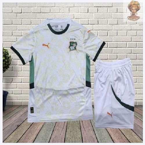Ensemble Kid Maillot + Short En Jersey Football Côte D'Ivoire