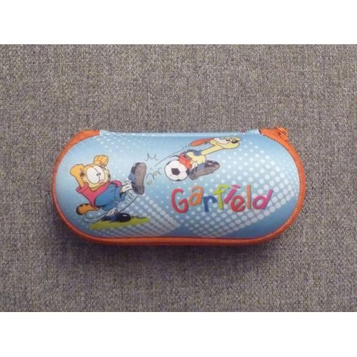 Pochette/ Etui À Lunettes Simi Rigide Garfield Multicolore