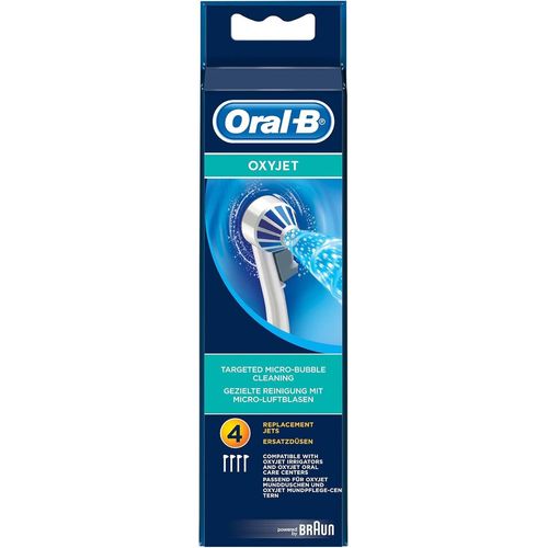 Chenquansarl-Oxyjet, Pack De 4 Canules Pour Jet Dentaire Hydropulseur, Technologie Micro-Bulles D'air, Nettoie En Profondeur, Pour Gencives Délicats, Oxyjet Canules X 4