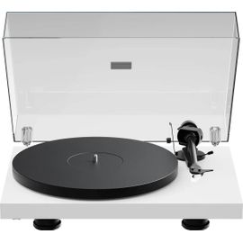 PLATINE VINYLE PRO JECT DEBUT CARBON EVO II BLANC MAT + CELLULE PICK IT MM EVO