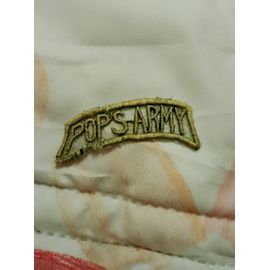 Insigne Militaire Américain Kaki À Coudre Vintage.