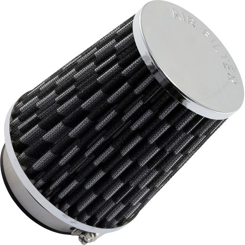Kalqd-C64465-Filtre À Air Sport 76 70 63.5 60 Mm Universel-Couleur Fibre De Carbone-Pour Voiture Compétition Tuning Carrosserie Auto Moto Décoration Système D'admission D'air Moteur