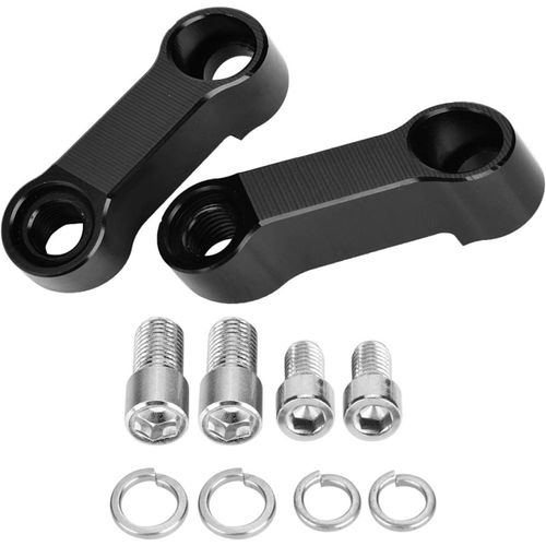 Kalgh-Rallonge De Rétroviseur,10 Mm 8 Mm Kit D'adaptateur De Rétroviseur De Moto Riser Mount Extender