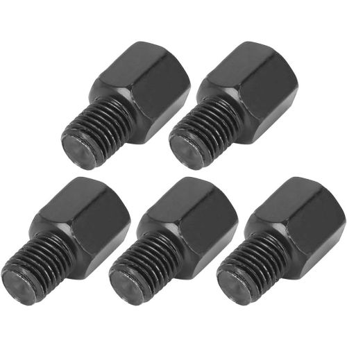 Kalgh-Lot De 5 Boulons Adaptateurs De Rétroviseur De Moto 8 Mm Droite À 10 Mm