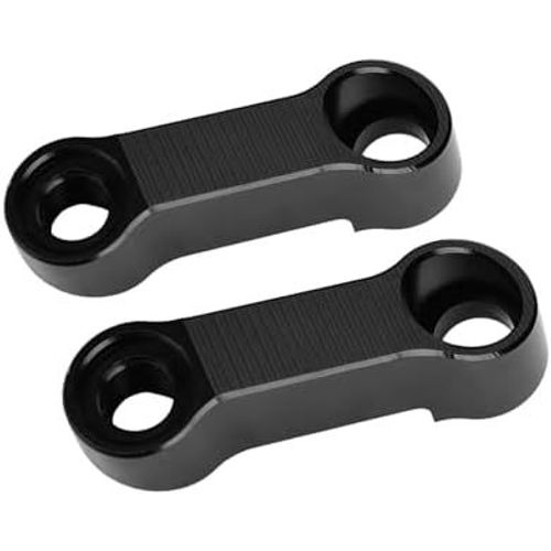 Kalgh-Adaptateur D'extension De Rétroviseur De Moto,10mm 8mm Support D'extension De Rétroviseur De Moto Adaptateur De Tube De Levage En Alliage D'aluminium Rallonge De Rétroviseur