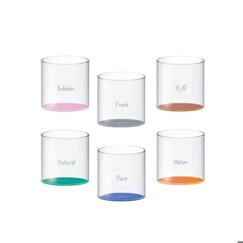 Set 6 Bicchieri In Vetro Borosilicato 250ml Wd Lifestyle-Autre