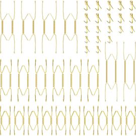 Ensemble De 4 Crochets Muraux Ongles Non Marquants Avec 16 Manchons De