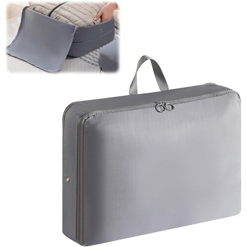 Loc-Organisateur D'auto-Compression,Sacs De Rangement Compressible,Sac Compression Voyage,Organisateur De Voyage,Pour Couettes,Couvertures,Literie,Chaussures,Vêtements,40cmx18cmx30cm