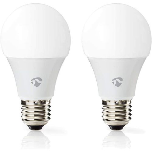 Yemaesre-Smartlife Ampoule Led Pleine Couleur | Wi-Fi | E27 | 470 Lm | 6 W | Rvb/Blanc Chaud | 2700 K | Androidt/Ios | A60