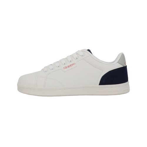 Chaussures Basses Cuir Ou Simili Kappa Tango Blanc