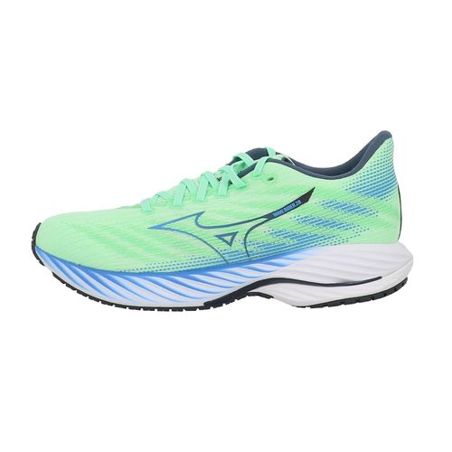 Chaussures Running Mizuno Wave Rider 28 Vert Fluorescent