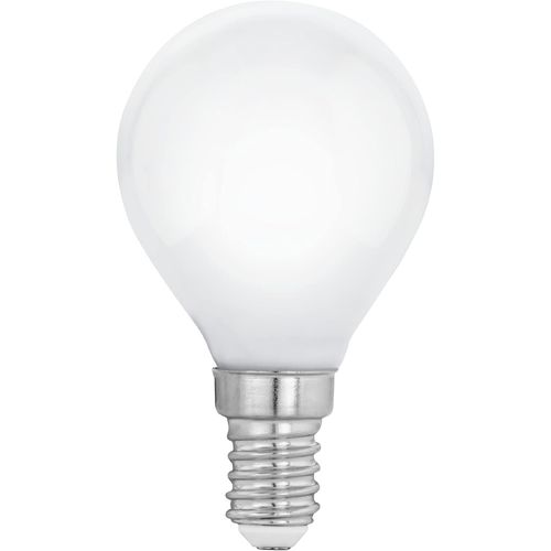 Yemaesre-Ampoule Led E14 Forme Goutte, Lampe Milky En Verre Opaque, 7 Watts (Correspond À 60 Watts), 806 Lumens, Blanc Chaud, 2700 Kelvin, P45, Ø 4,5 Cm