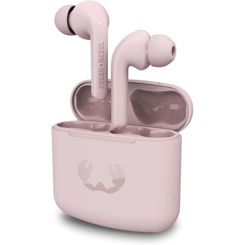 True Wireless Earbuds Avec 24 Heures De Lecture, Contrôle Tactile Et Assistant Vocal (Twins 1 Tip, Smokey Pink)