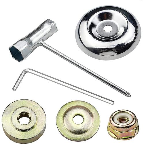 KAL-6 Pièces Kit De Lames De Débroussailleuse Accessoires De Débroussailleuse En Métal Universels Pour Tondeuse À Gazon Débroussailleuse