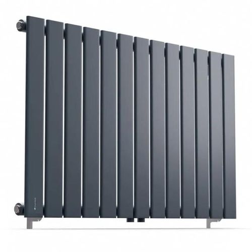 Blumfeldt Radiateur Eau Chaude Chauffage Eau Chaude Faible Conso d'Energie Silencieux Sèche-Serviette Mural 681W Gris