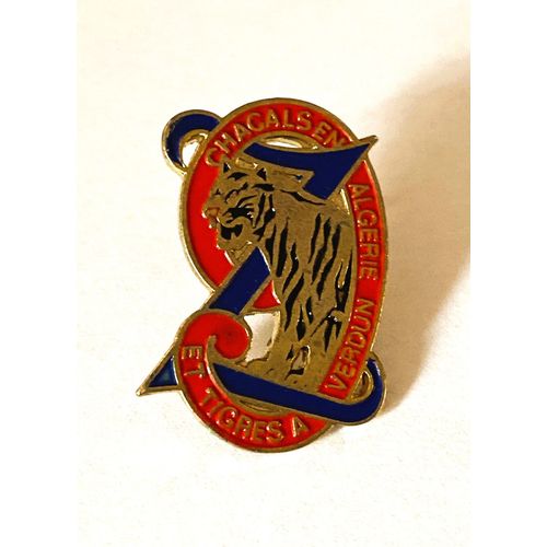 Pins Militaria Chacals En Algérie Et Tigres À Verdun Insigne 9° Regiment De Zouave