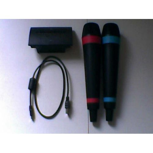 2 Micro Singstar Wireless Sans Fil Pour Ps2 / Ps3