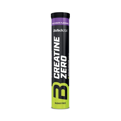Créatine Zéro Effervescent (18 Tabs)|Raisin Bleu|Créatines|Biotech Usa 