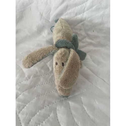 Doudou peluche chien Dimpel kaninchen dog gris 