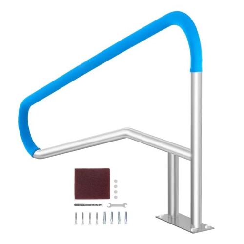Rampe de Piscine - DUOKU - 55 x 32 pouces - Acier Inoxydable - Antirouille - 100 kg