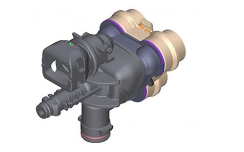 CULASSE DE CYLINDRE POUR NETTOYEUR HAUTE-PRESSION KARCHER - 45511593