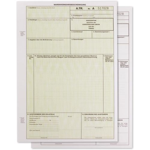 YEMAESRE-ATr. Atr Lot De 10, 50 Ou 100 Formulaires Pour Imprimante Laser