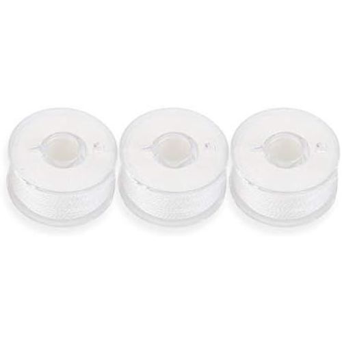Yemaesre-3pièces Pva Lignes De Pêche Bobines Chaîne Solubles Dans L'eau Ligne D'appât 20 M Corde Ruban Outil Accessoire Blanc-Fil Soluble Carpe