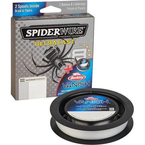 Yemaesre-Ultracastligne De Pêche Tressée Avec Double Bobine Berkley Vanish