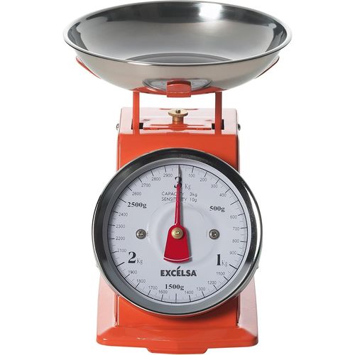 Vintage Rouge Balance De Cuisine 3 Kg./10 Gr.