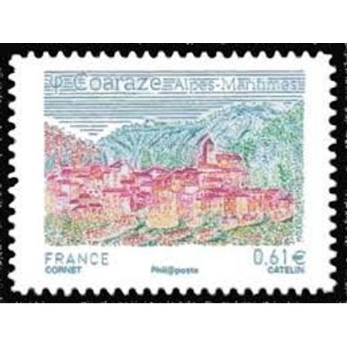 Coaraze '(Alpes Maritimes) Année 2014 N° 4881 Yvert Et Tellier Luxe