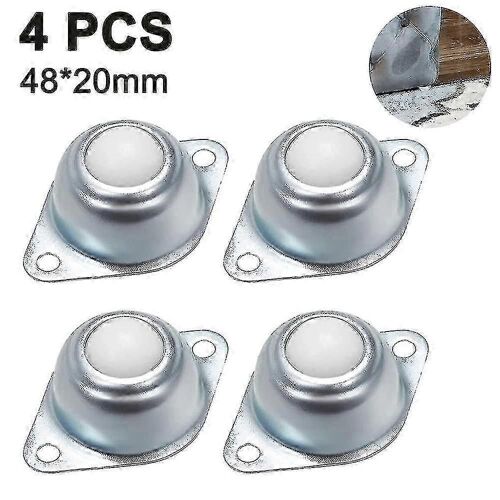 Petites roulettes à billes Rouleau de convoyeur robuste 4pcs Roulettes à billes