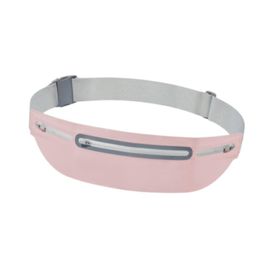 Sac banane de course pour homme et femme, pour téléphone, clés, jogging, vélo, escalade, gym, rose. Réf. : 5656