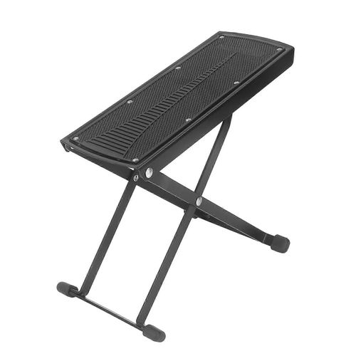 Repose-Pieds Réglable Pour Guitare, En Métal Épais, 6 Niveaux De Hauteur En Plastique Pour Une Position Assise Optimale