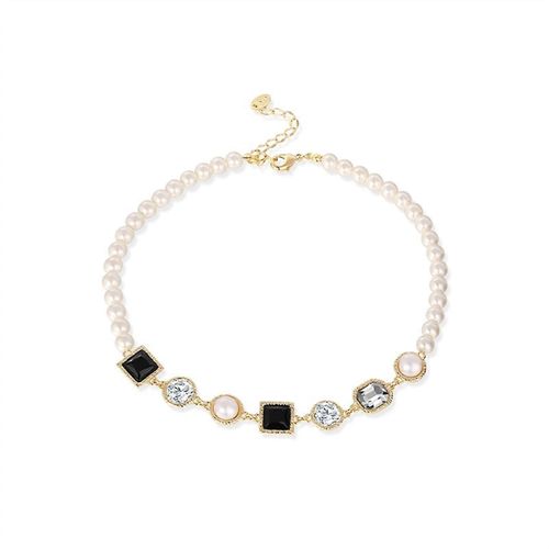 Colliers Collier De Perles Pour Femmes Pendentif De Mode Collier De Chaîne De Clavicule Accessoires Collier Avec Pendentif