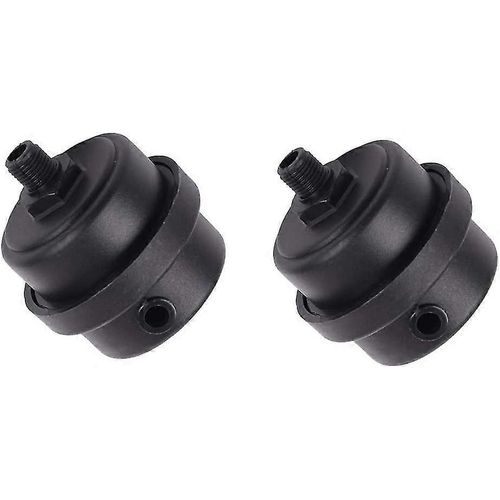 Lot de 2 filtres silencieux pour compresseur d'air, boîtier en plastique, silencieux à piston pour soufflantes, compresseurs d'air, chaudières, etc. (1/4"" pt 12 mm)