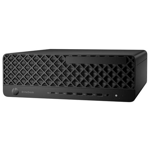 HP EliteDesk 8 G1i AI - SFF Core Ultra 7 265 / jusqu'à 5.3 GHz - RAM 16 Go - SSD 512 Go - NVMe, TLC, HDD 2 To - RTX A400 - IEEE 802.11ax (Wi-Fi 6E), Gigabit Ethernet, Bluetooth 5.3 - Win 11 Pro -...