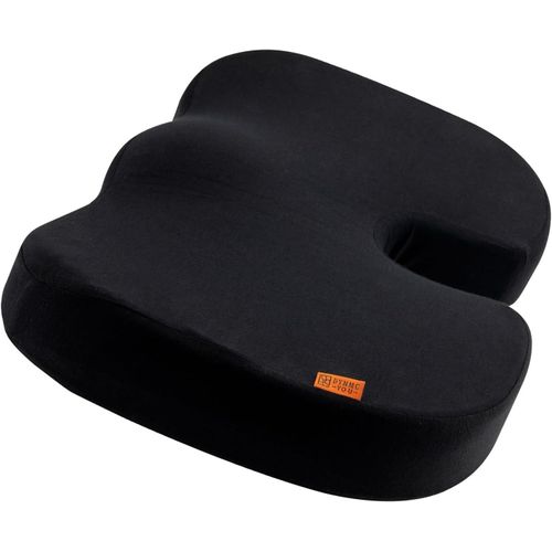 Yemaesre-Coussin Ergonomique Pour Cha De Bureau & Siège Auto ¿ Coussin Dass En Mousse À Mémoire Pour Coccyx & Fesses ¿ Idéal Pour Longues Heures De Travail Ou Conduite ¿ Confort Et Soutien Quotidien
