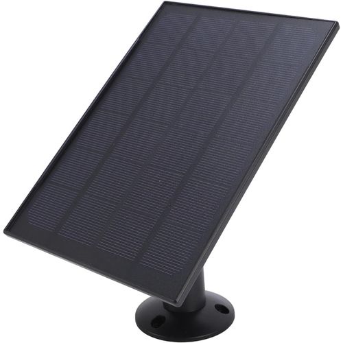 Yemaesre-Panneau Solaire 8w Pour Caméra D'alimentation Pour O Aux, 2 En 1 Pouce Météorologique Amélioré À 360 Degrés Usb C Charger Des Panneaux Solaires Pour La Caméra De Sécurité,